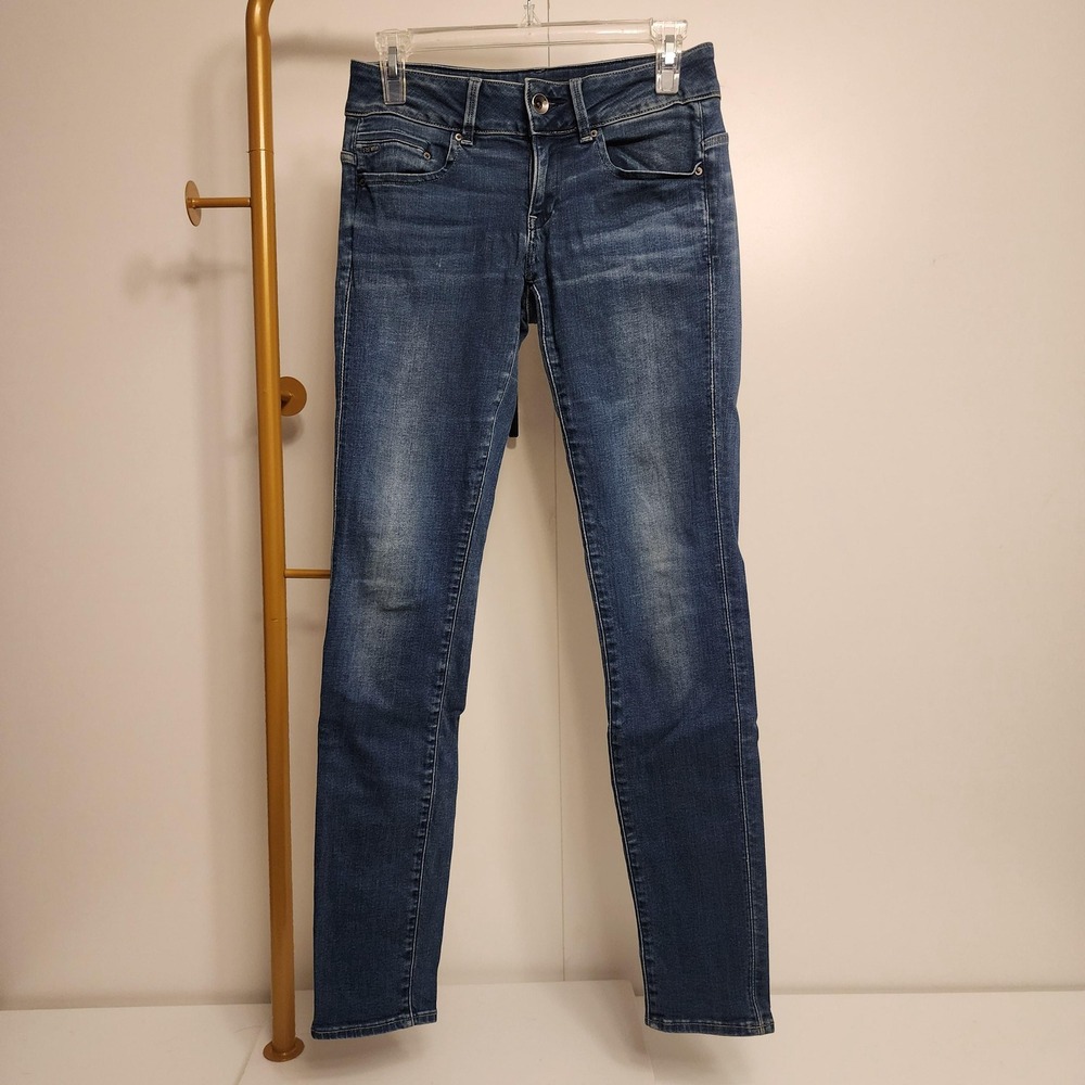 26/32 G Raw Midge Dark Blue Skinny Jeans